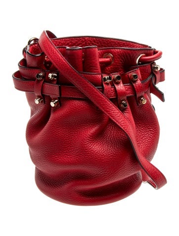 Leather Bucket Bag
