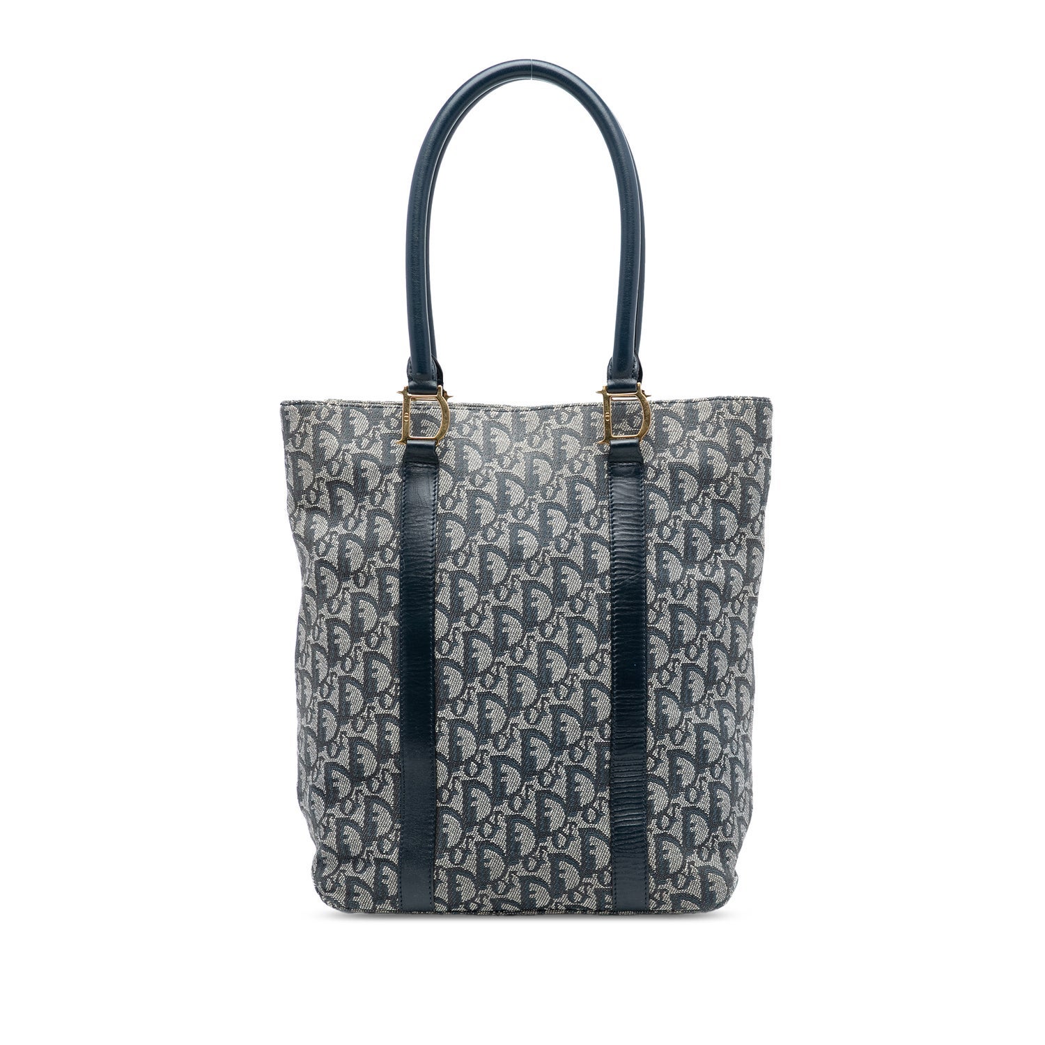 Calf Leather Diorissimo Trotter Canvas Tote