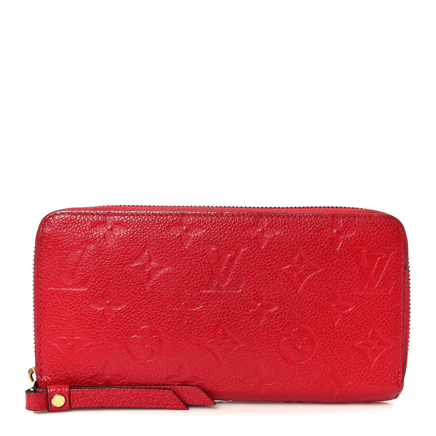 Louis Vuitton Empreinte Zippy Wallet Cherry