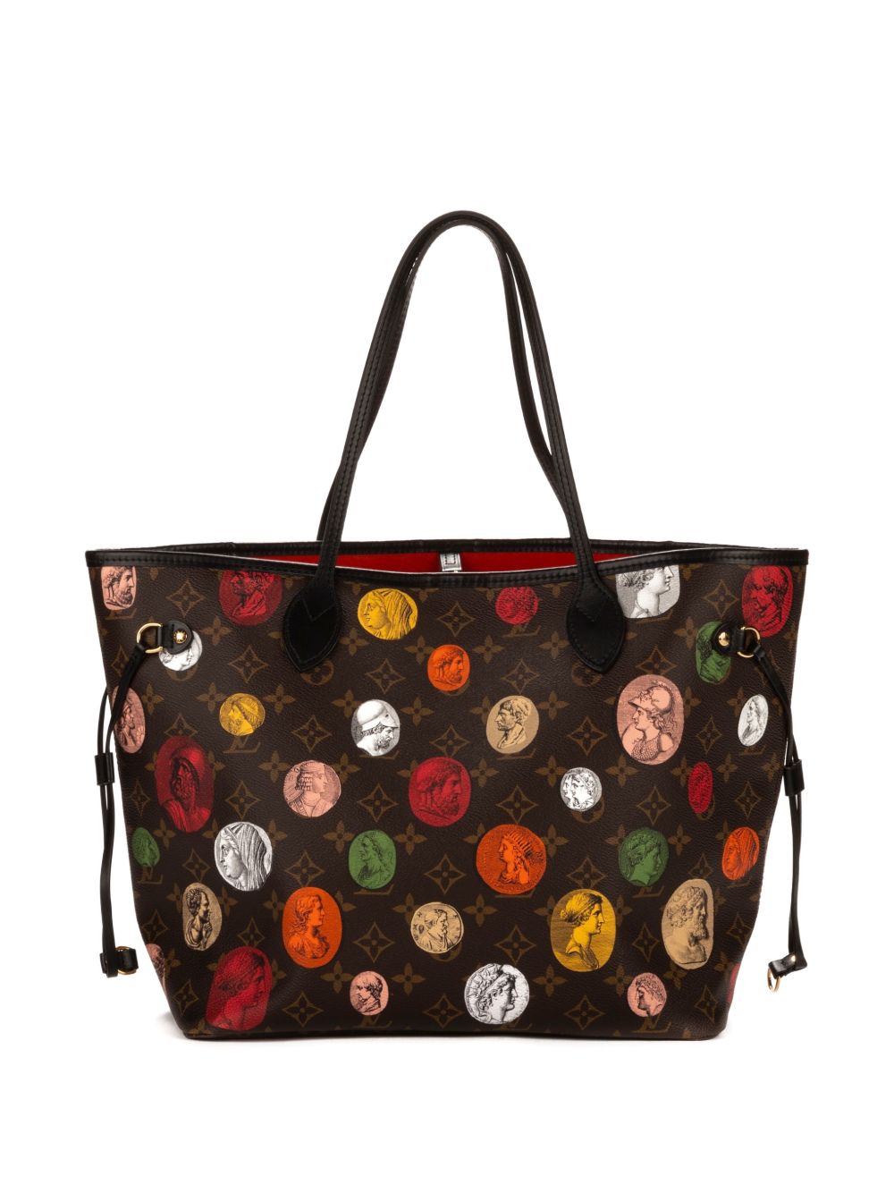 Chip monogram-print shoulder bag