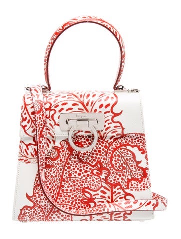 Ferragamo Leather Top Handle Bag