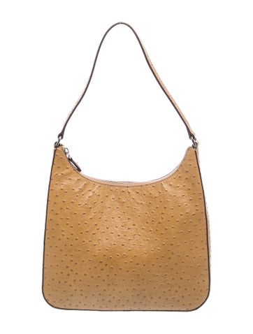 Ostrich Shoulder Bag