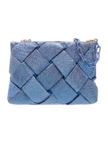 Nancy Gonzalez Leather Clutch