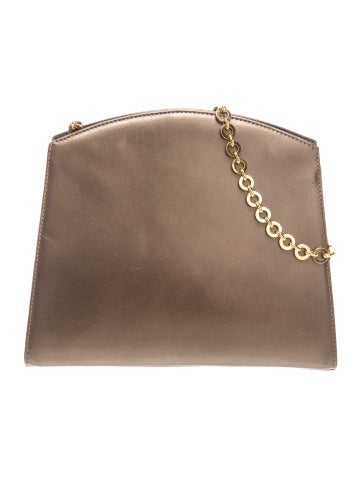Salvatore Ferragamo Leather Evening Bag