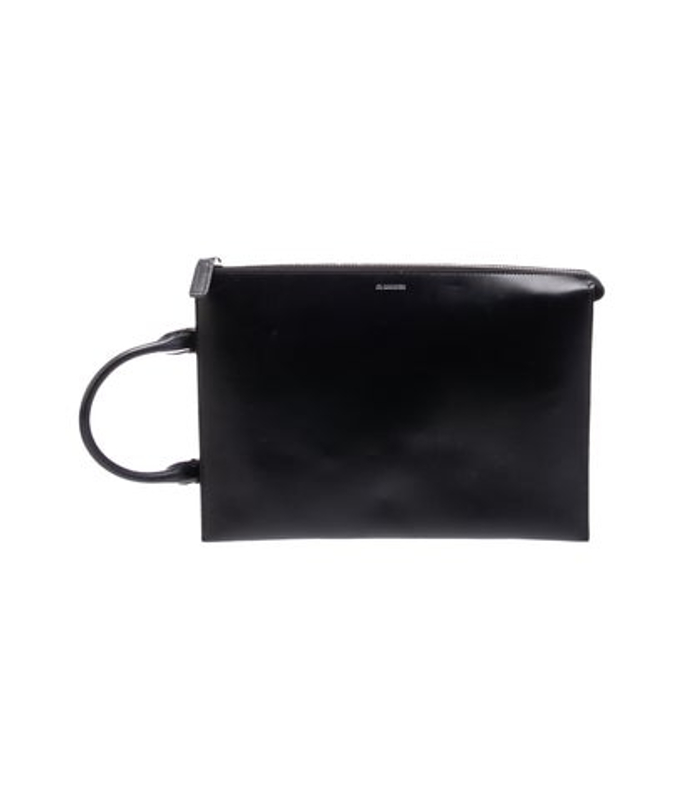 Jil Sander Sander Leather Top Handle Bag