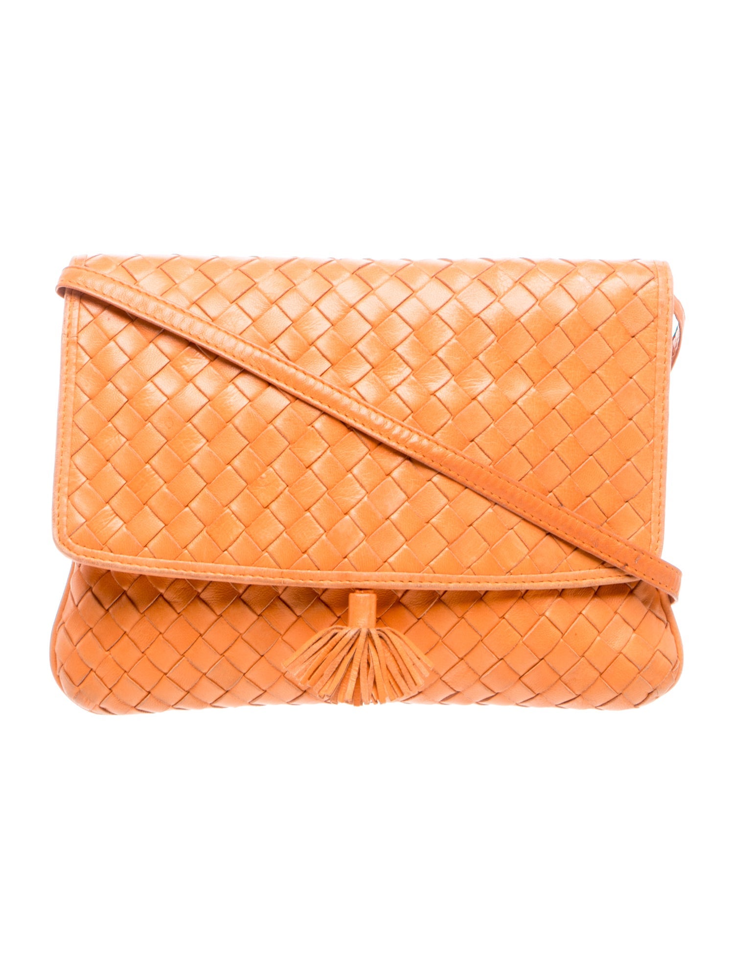 Intrecciato Crossbody Bag Vintage