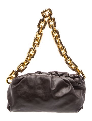 Leather Chain Pouch