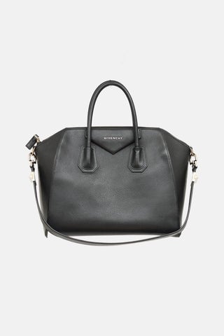 Leather Medium Antigona Bag