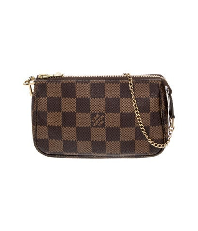 Louis Vuitton Vuitton Damier Ebene Pochette Accessoires Mini