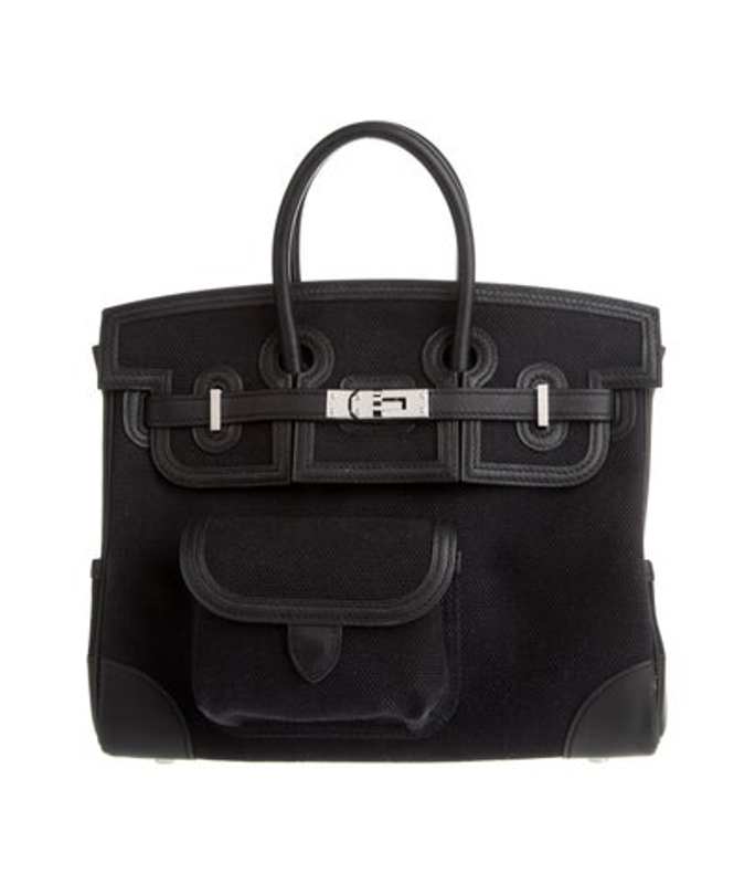 Hermes Toile Goeland Swift Cargo Birkin 25