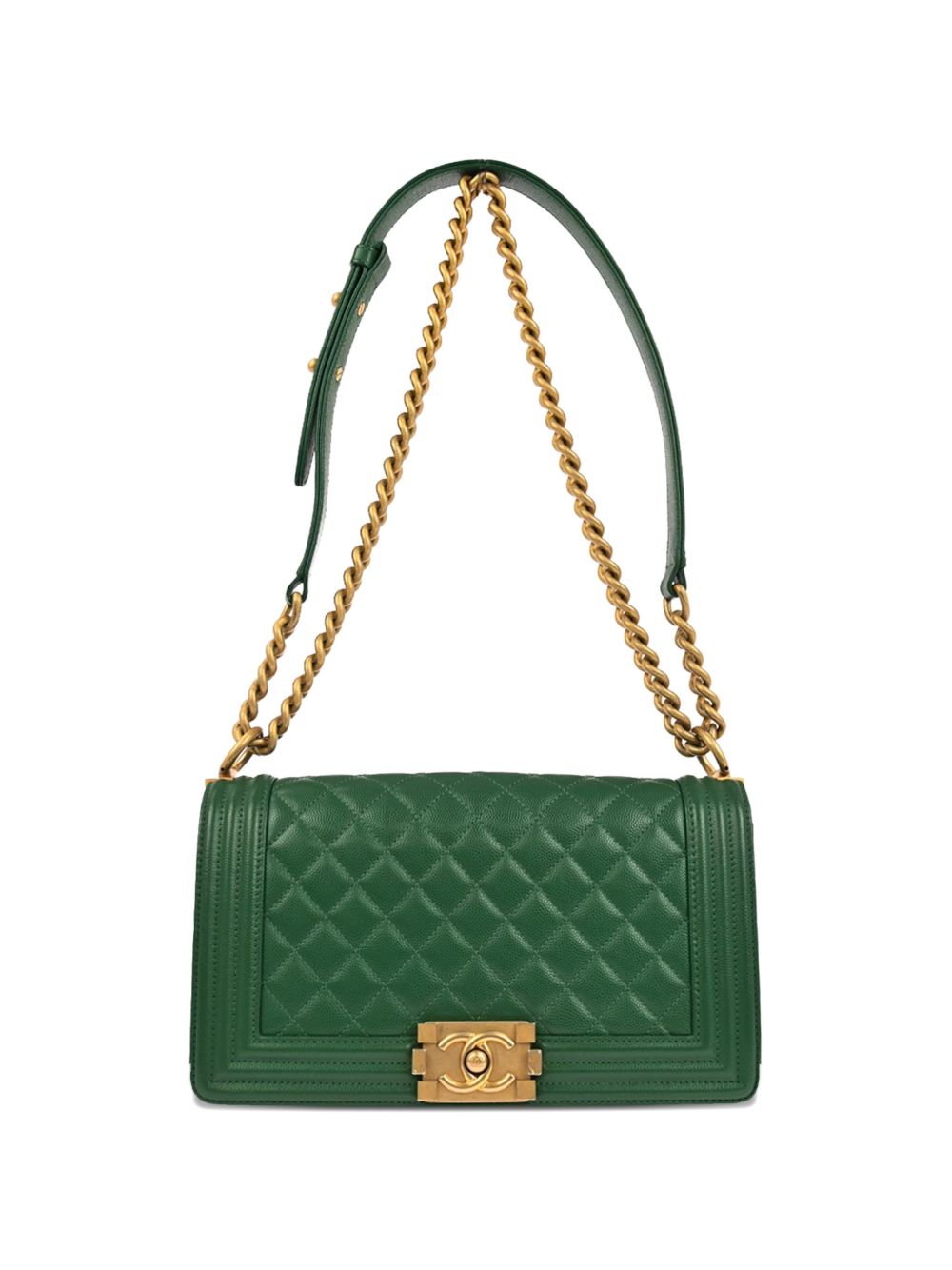 2017 Boy Chanel quilted chain shoulder bag