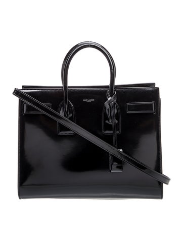 Patent Leather Sac De Jour