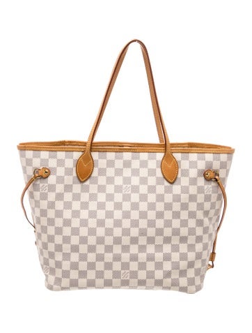 Damier Azur Neverfull w/Pouch MM