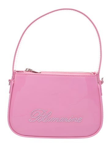 Blumarine Leather Top Handle Bag