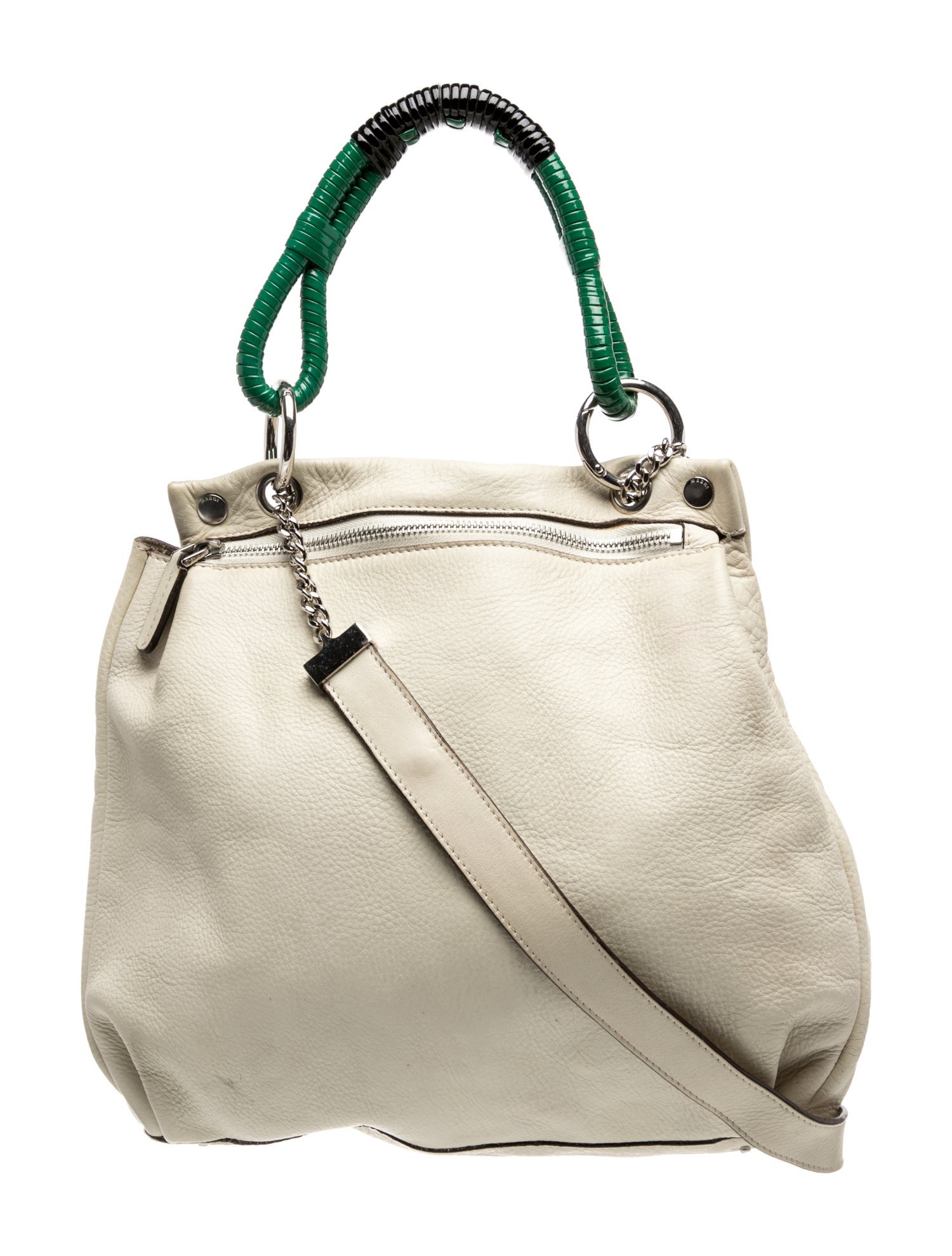 Leather Top Handle Bag