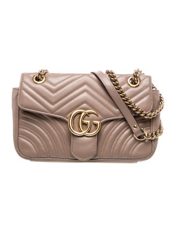 Leather GG Marmont Small