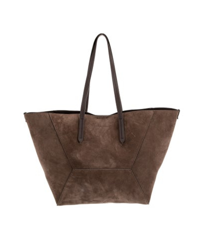 Brunello Cucinelli Cucinelli Suede Tote