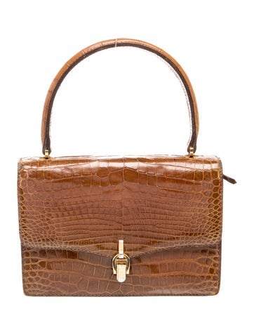 Crocodile Shoulder Bag Vintage