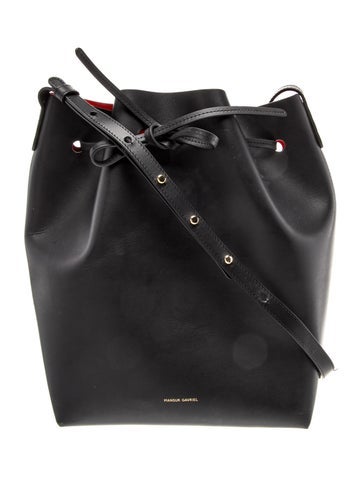 Leather Bucket Bag