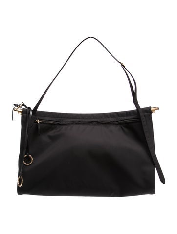 Alaia Nylon Le Click East/West Large