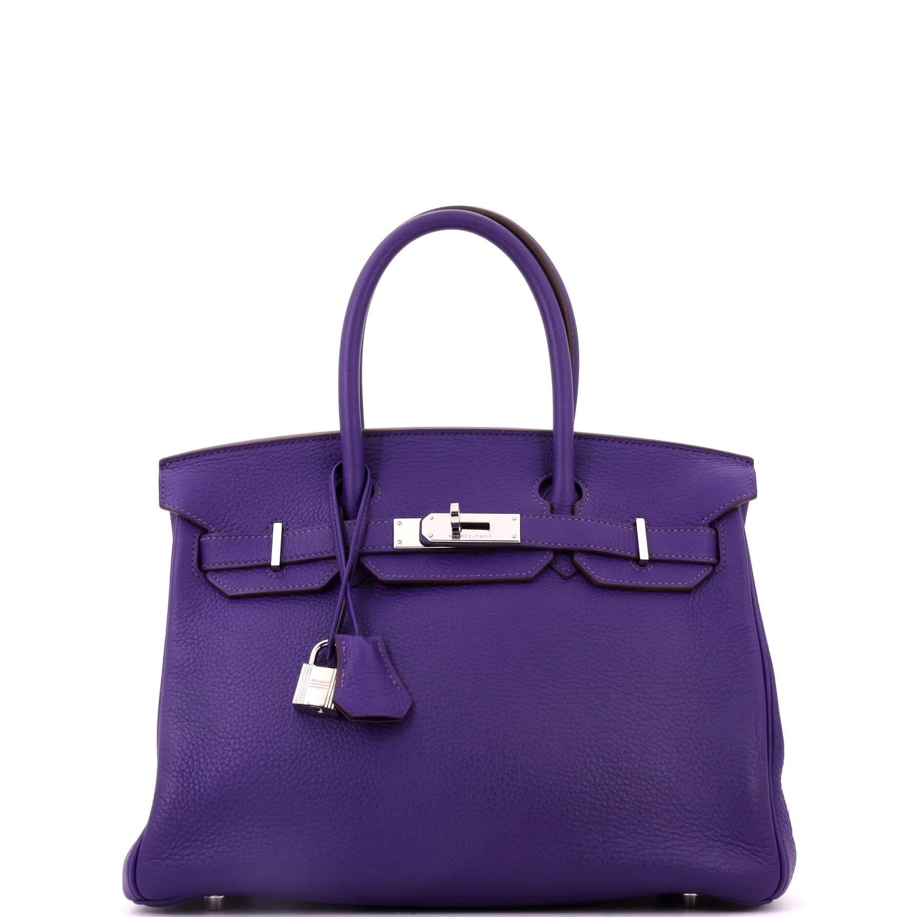 Birkin 30 leather tote