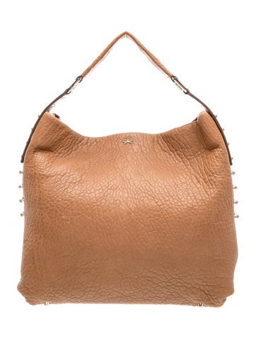 Leather Top Handle Bag