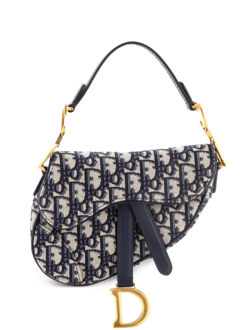 Saddle Handbag Oblique Canvas Mini shoulder bag