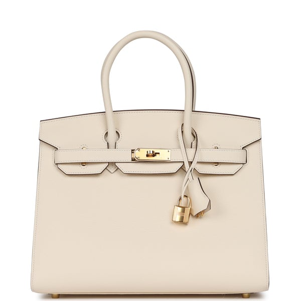 Hermes Hermes Birkin Sellier 30 Nata Epsom Gold Hardware
