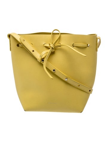Mansur Gavriel Leather Bucket Bag