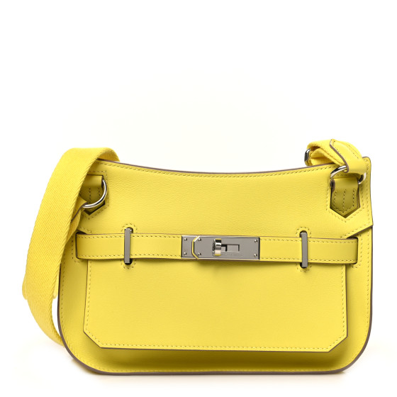 Hermes Swift Mini Jypsiere Jaune De Naples