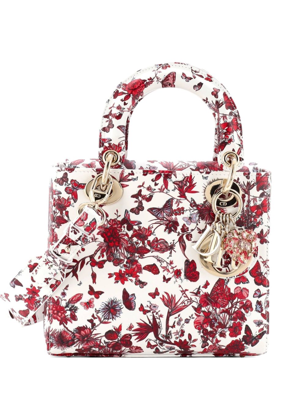 My ABCDior Lady Dior Bag Printed Leather Small satchel