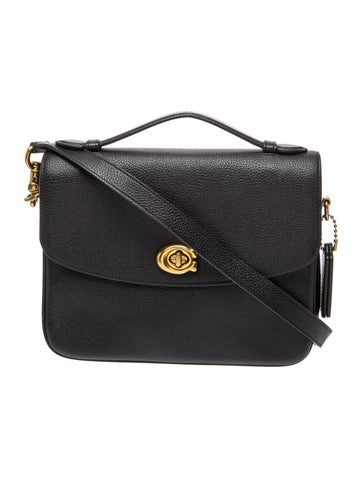 Leather Top Handle Bag