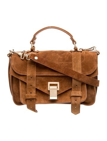 Proenza Schouler Suede Top Handle Bag