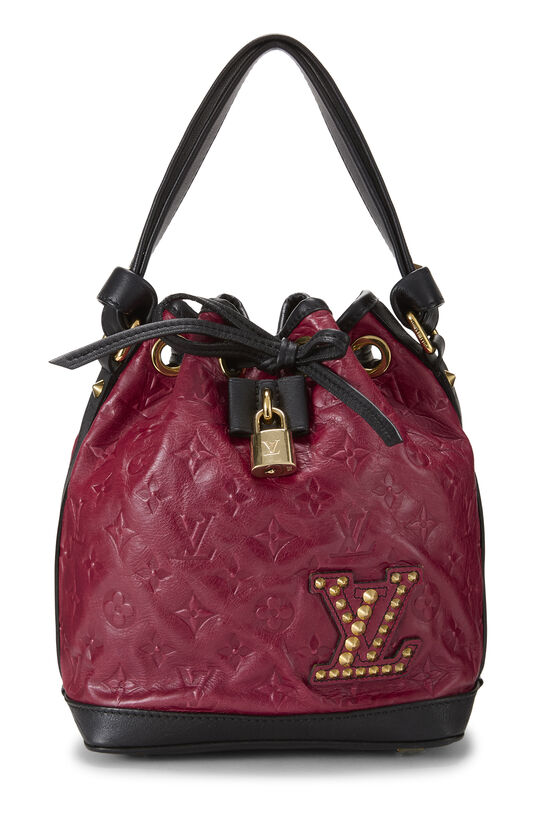 Louis Vuitton Burgundy Double Jeu Neo Noé