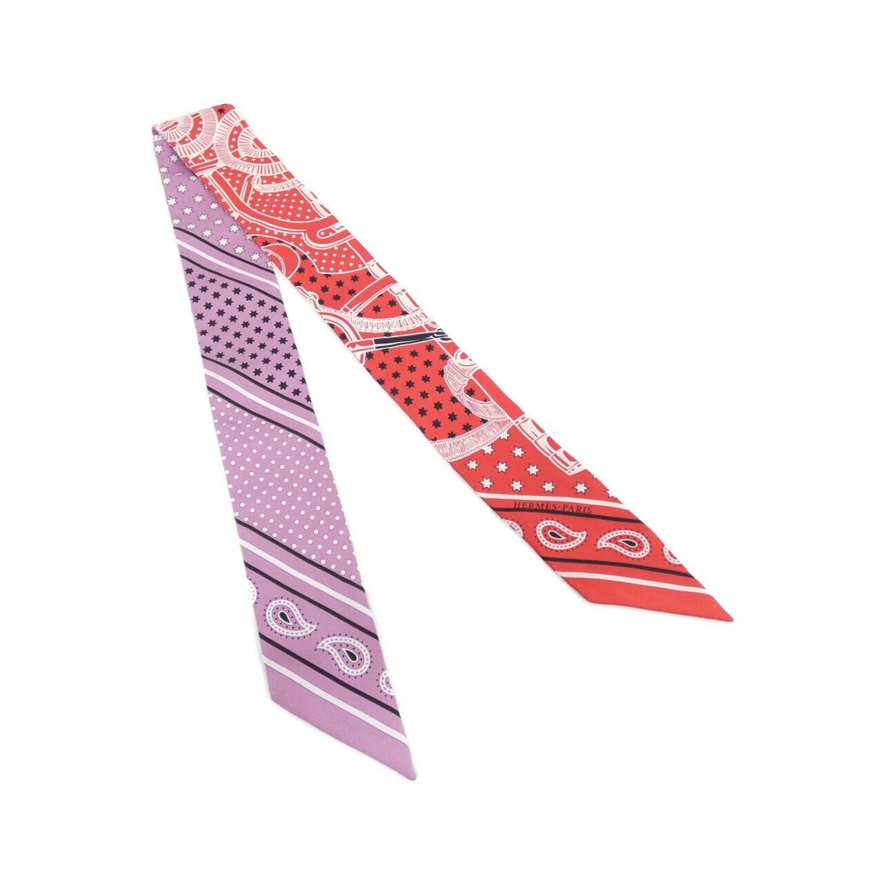 Hermes ERERON D'OR CUT Twilly 063063S Scarf