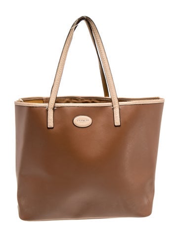 Saffiano Leather Tote