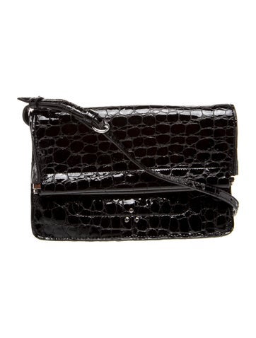 Jerome Dreyfuss Patent Leather Shoulder Bag