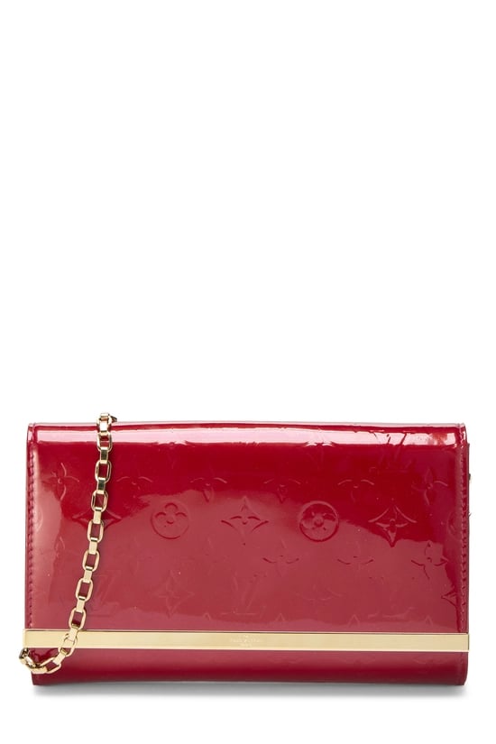 Red Monogram Vernis Ana
