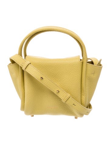Leather Top Handle Bag