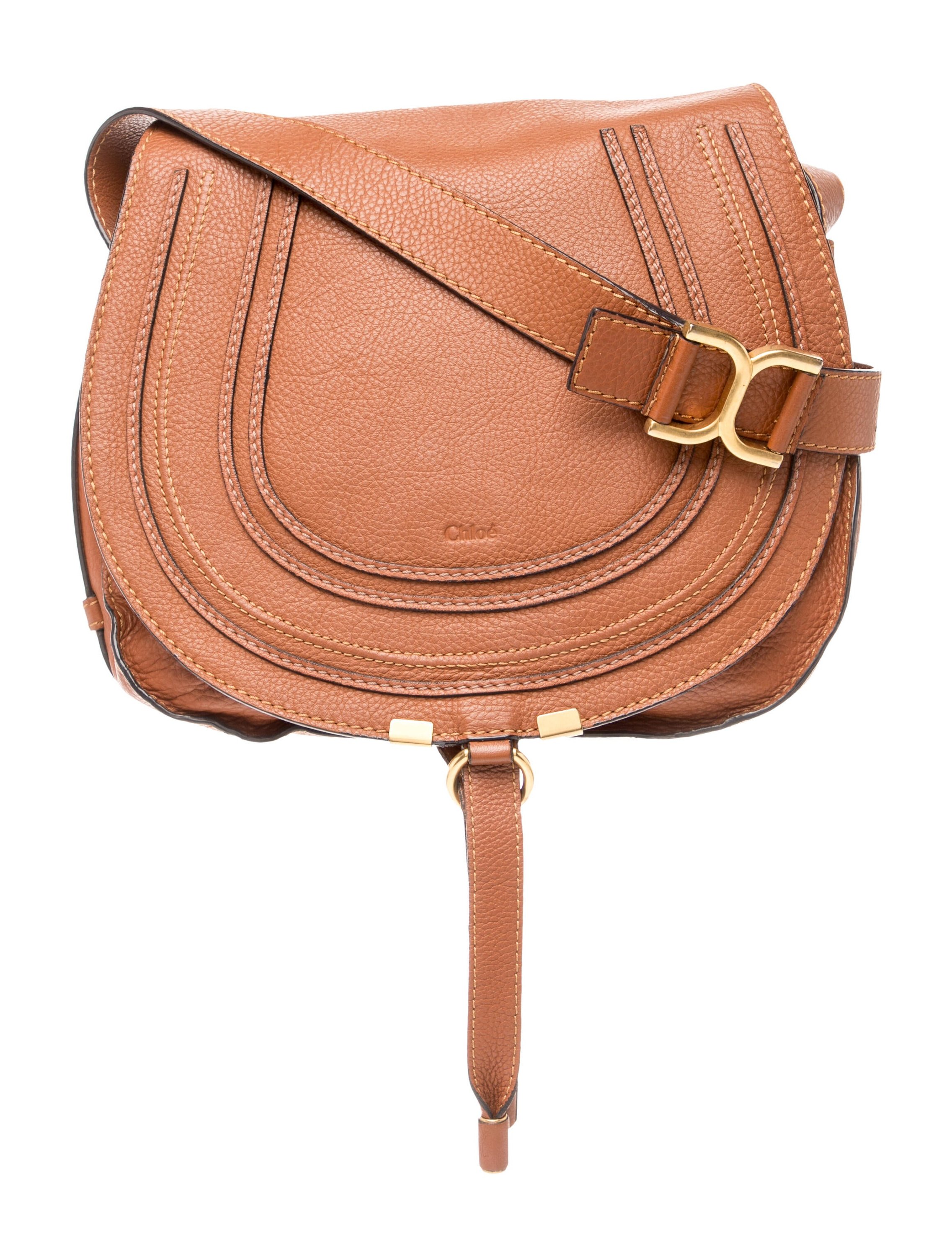 Leather Marcie Saddle Medium