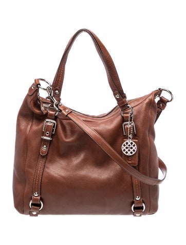 Leather Top Handle Bag