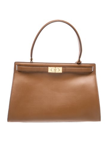 Leather Top Handle Bag w/ Tags