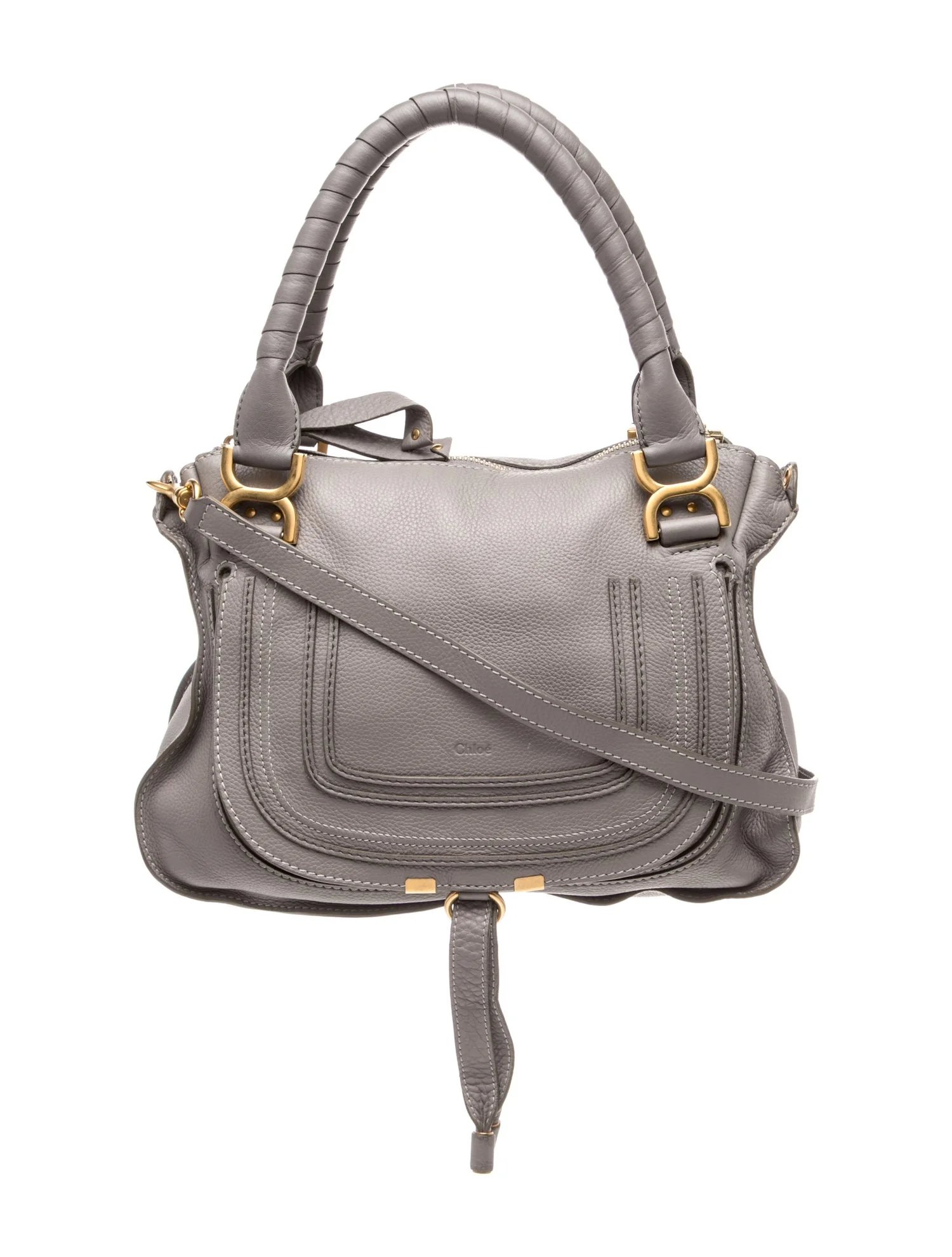 Chloe Leather Marcie Crossbody Small
