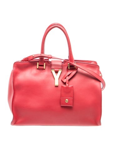 Leather Y Cabas Small