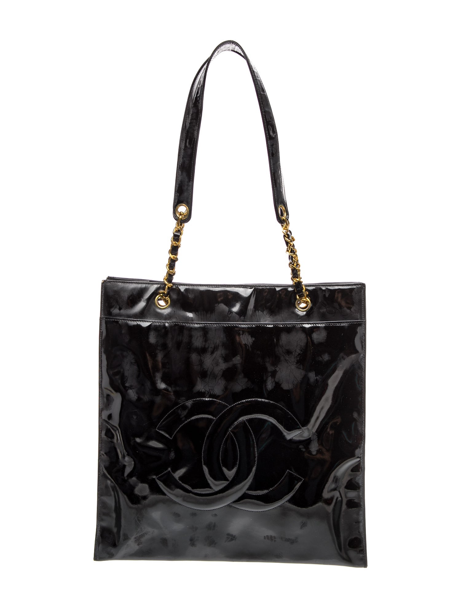 Chanel Patent CC Tote