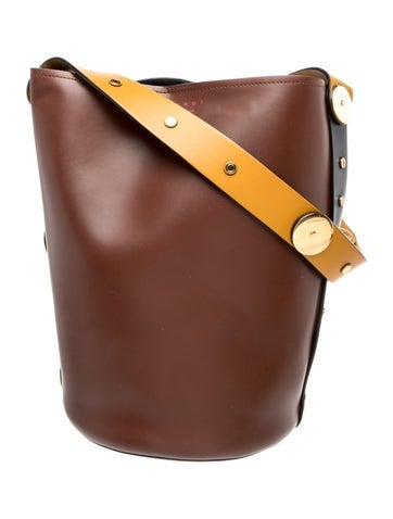 Marni Leather Shoulder Bag