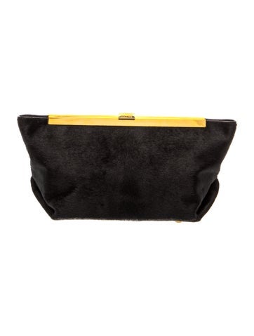 Khaite Leather Clutch