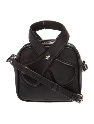 Courreges Leather Crossbody Bag