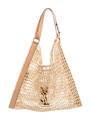 Signature Oxalis Raffia Tote 2025
