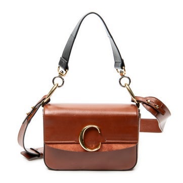 Leather Small C Double Carry